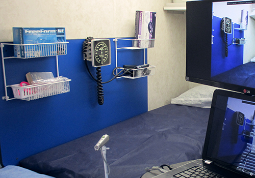 Med Trailer inside
